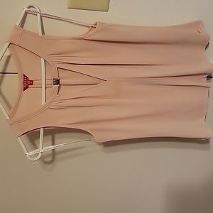 Medium, dusty pink, sleeves blouse